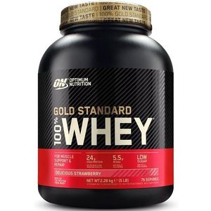 100% Whey Gold Standard 2270gr Aardbei