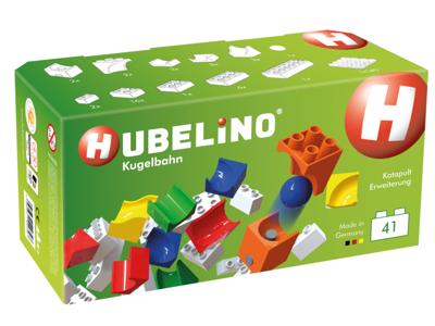 Hubelino knikkerbaan Uitbreiding Katapult 41-delig