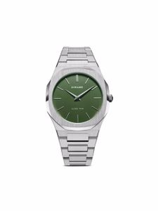 D1 Milano montre Ultra Thin 40 mm - Vert