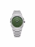 D1 Milano montre Ultra Thin 40 mm - Vert - thumbnail