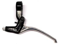 Radius remgreep rollerbrake links 4 vinger alu zilver/zwart