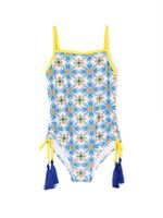 Nessi Byrd Kids maillot de bain à imprimé géométrique - Multicolore