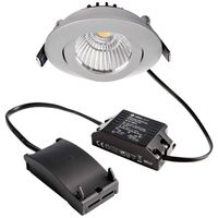 Deko Light 565359 Dione LED-inbouwlamp Energielabel: F (A - G) LED LED vast ingebouwd 8.50 W Zilver-grijs - thumbnail