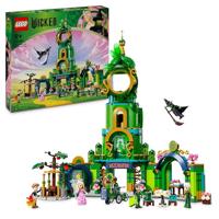 LEGO Wicked Welkom in Emerald City Speelgoed voor 9 jaar en Ouder met Toren plus Glinda en Elphaba Personages Poppetjes, Cadeau voor Meisje of Jongen en Fans van de Film 75684