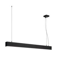 SLV Kantoor hanglamp Glenos 4000K 100cm zwart 1001403 - thumbnail