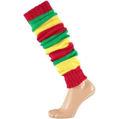 Beenwarmer in carnavalskleuren Beenwarmer in carnavalskleuren