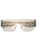 Dolce & Gabbana Eyewear lunettes de soleil à monture oversize - Noir