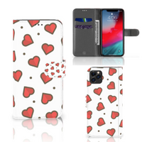 Apple iPhone 11 Pro Max Telefoon Hoesje Hearts - thumbnail