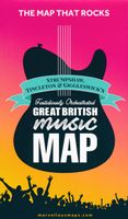 Wegenkaart - landkaart Great British Music Map | Strumpshaw, Tincleton