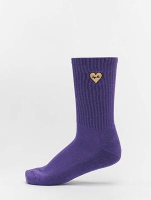 Mister Tee / Sokken Heart Embroidery 3 Pack in bont