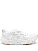 HOKA baskets Clifton L à empiècements - Blanc