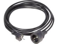 HAWA 1008295 Stroom Verlengkabel 16 A Zwart 7.00 m