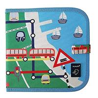Krijtboek - Treinen (incl. 1p 4x kleuren boterkrijtjes)