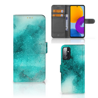 Hoesje Samsung Galaxy M52 Painting Blue - thumbnail