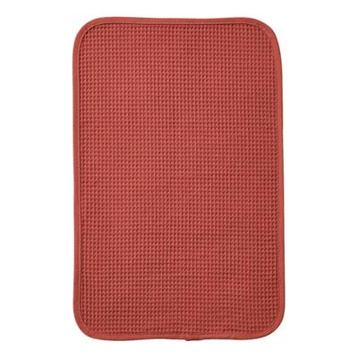 Bio-wafelpiqué gastendoek, parelmoer 30 x 50 cm