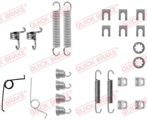 Toebehoren, remschoen QUICK BRAKE, u.a. für Renault, Peugeot, Talbot, Fiat, Dacia