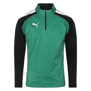 PUMA Trainingsshirt teamLIGA Kwartrits - Groen/Zwart