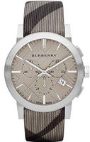 Horlogeband Burberry BU9358 / 7177852 Leder Multicolor 22mm - thumbnail