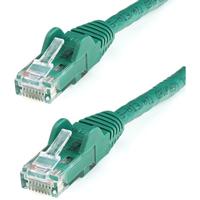 StarTech.com Cat6 Ethernet-kabel - 30,5 m - Groen - Patchkabel - Snagless Cat6-kabel - Lange netwerkkabel - Ethernet-kabel - Cat 6-kabel - 30,5 m (N6PATCH100GN)