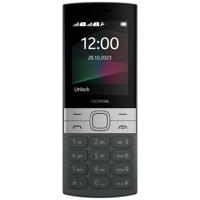 Nokia 150 6,1 cm (2.4") 106,3 g Zwart, Zilver Instapmodel telefoon - thumbnail