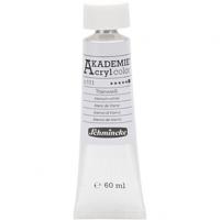 Schmincke tube acrylverf Akademie 60 ml titanium-wit