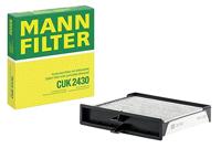 MANN-FILTER CUK 2430 Cabineluchtfilter - CARS + TRANSPORTERS