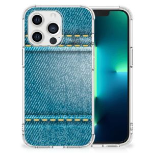 Apple iPhone 13 Pro Anti Shock Bumper Case Jeans