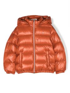 Herno Kids doudoune à fermeture zippée - Orange