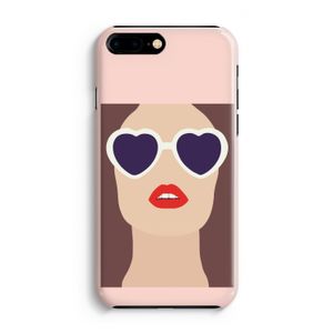 Red lips: iPhone 8 Plus Volledig Geprint Hoesje