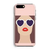 Red lips: iPhone 8 Plus Volledig Geprint Hoesje - thumbnail