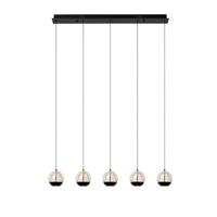 Lucide SENTUBAL Hanglamp 5xGeïntegreerde LED - Zwart