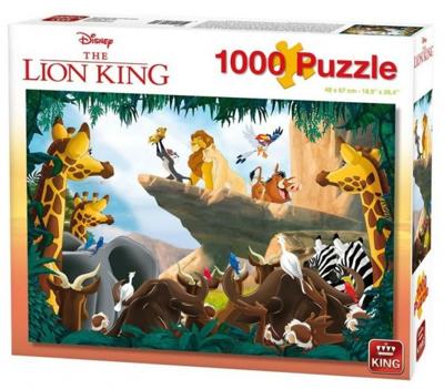 King legpuzzel Disney The Lion King 1000 stukjes King legpuzzel Disney The Lion King 1000 stukjes