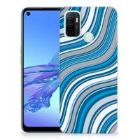 OPPO A53s | A53 TPU bumper Waves Blue