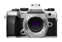 OM SYSTEM OM-5 Mark II Micro Four Thirds systeemcamera, 20 MP Live MOS-sensor, 5-assige beeldstabilisatie, IP53 weerbestendige afdichting, Handheld HighRes Shot 50 MP, zilver