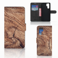 Huawei P30 Pro Book Style Case Tree Trunk - thumbnail