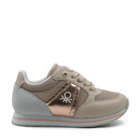 Benetton Bull Mix sneakers beige/roségoud