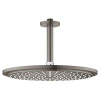 GROHE Rainshower Regendouche - hoofddouche Ø31cm - plafondarm 14.2cm - brushed hard graphite 26067AL0