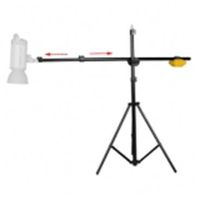 Walimex Pro WT-501 Hengelstatief 1/4 inch Werkhoogte: 111 - 175 cm Zwart Met contragewicht - thumbnail