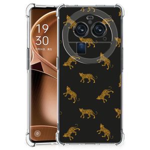 Case Anti-shock voor OPPO Find X6 Pro Leopards