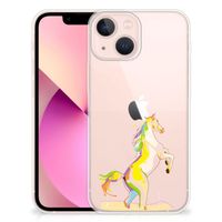 iPhone 13 mini Telefoonhoesje met Naam Horse Color - thumbnail