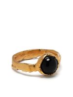 Alighieri The Midnight Rock onyx ring - Or