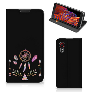 Samsung Galaxy Xcover 5 Magnet Case Boho Dreamcatcher