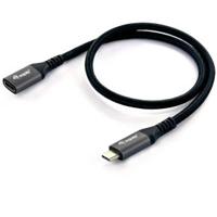 Equip 128370 USB-kabel 0,5 m USB 3.2 Gen 2 (3.1 Gen 2) USB C Zwart - thumbnail