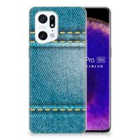 OPPO Find X5 Pro Silicone Back Cover Jeans - thumbnail