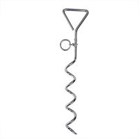 ProPlus 361856 aanlegspiraal grondanker voor hond of schaap of geit