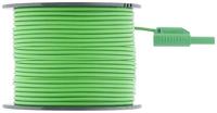 Metrel A 1163 veiligheidsmeetkabel [banaanstekker 4 mm - banaanstekker 4 mm] 50 m groen 1 stuk
