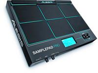 Alesis SamplePad Pro - 8-pad percussie en sample-triggering instrument met rubberen pads, actieve blauwe LED-verlichting, uitbreidingsopties voor 2 extra triggers en 200+ ingebouwde geluiden