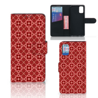 Samsung Galaxy A41 Telefoon Hoesje Batik Rood