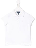 Ralph Lauren Kids polo à logo brodé - Blanc