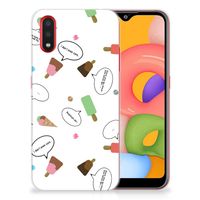 Samsung Galaxy A01 Siliconen Case IJsjes